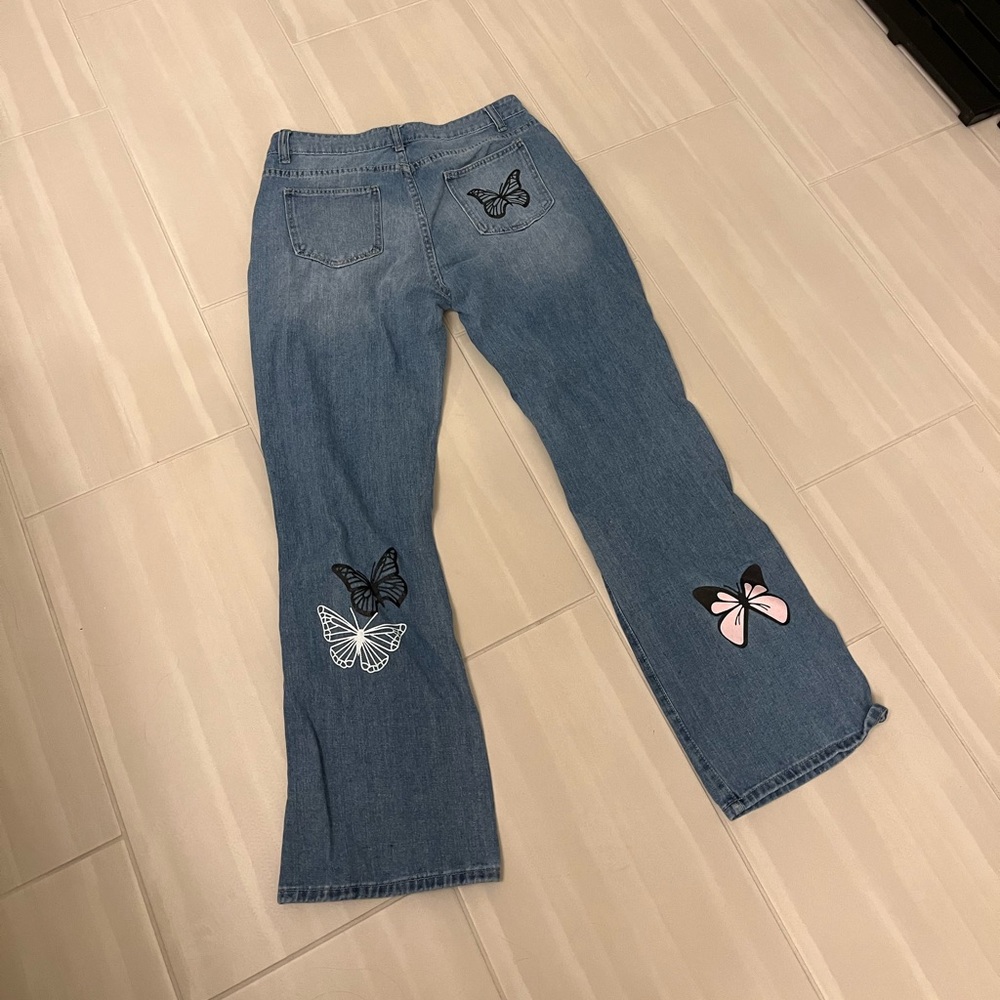 Butterfly Flare Jeans - Picture 4 of 7